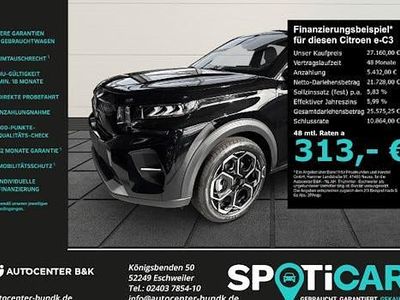 Neu Citroën e-C3 83 kW (113 PS) 2026 Schwarz Limousine