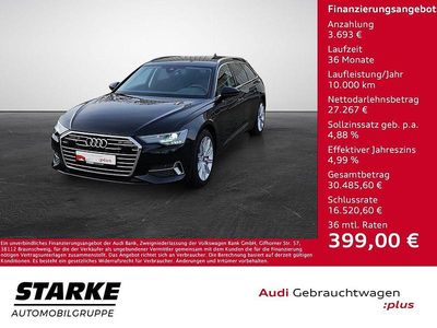 Schwarz (brillantschwarz) Gebraucht 2022 Audi A6 Sport Kombi | 30.960 € (Guter Preis)