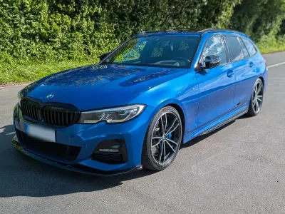 Gebraucht BMW 320 M Sport 190 PS (139 kW) 2020 Blau Kombi