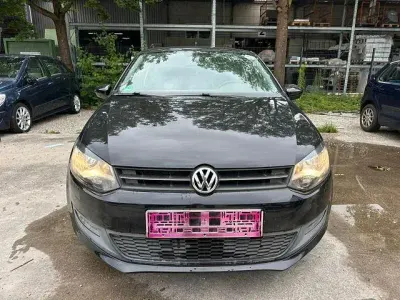 Gebraucht VW Polo Team 60 PS (44 kW) 2011 Schwarz Kleinwagen
