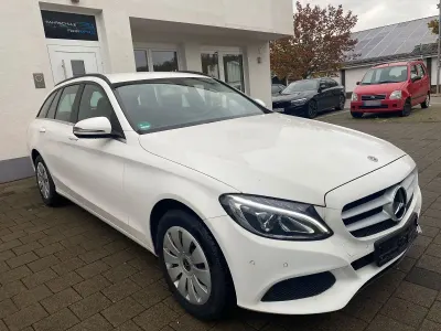 Usata Mercedes C180 156 CV (114 kW) 2018 Bianco Station wagon