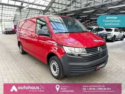 Używany VW T6.1 110 KM (80 kW) 2021 Czerwony Van