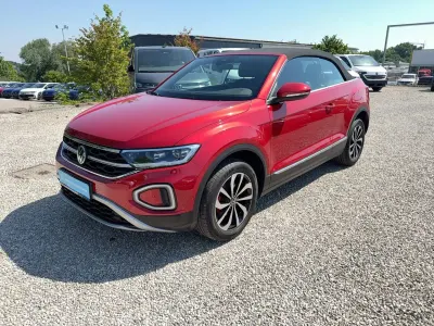 Gebraucht VW T-Roc Cabriolet Style 150 PS (110 kW) 2022 Schwarz Cabrio