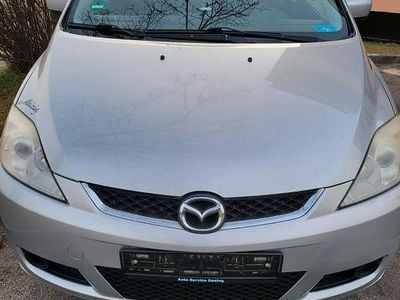Gebraucht Mazda 5 Comfort 110 PS (80 kW) 2005 Silber Van / Kleinbus