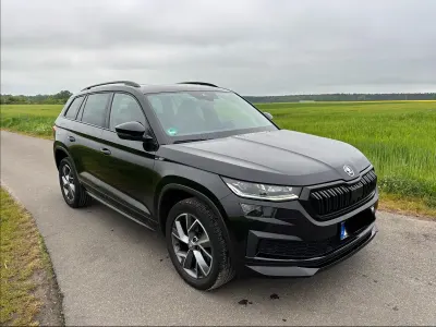 Gebraucht Skoda Kodiaq SportLine 150 PS (110 kW) 2022 Schwarz SUV
