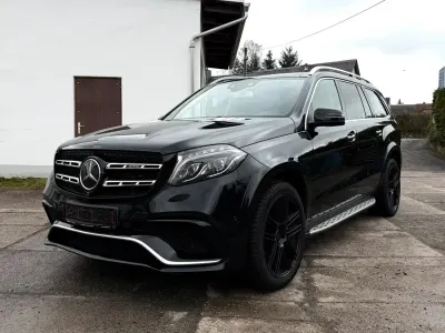Brugt Mercedes GLS63 AMG AMG 585 HK (430 kW) 2017 Sort SUV