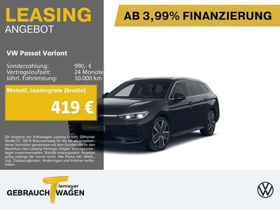 Schwarz Gebraucht 2025 VW Passat R-line Kombi | 44.220 € (Fairer Preis)