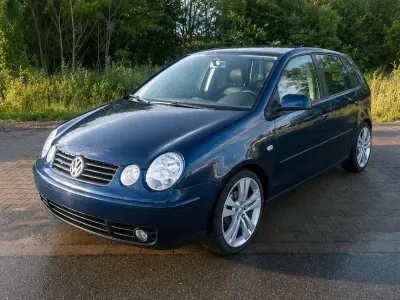 Gebraucht VW Polo 64 PS (47 kW) 2002 Blau Kleinwagen