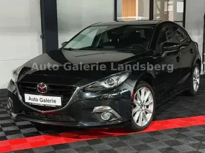 Gebraucht Mazda 3 Sports-Line 150 PS (110 kW) 2015 Schwarz Limousine