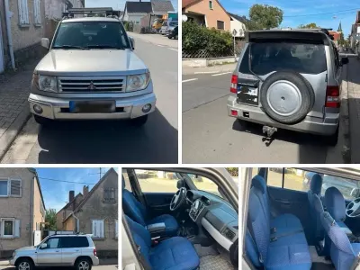 Gebraucht Mitsubishi Pajero 114 PS (83 kW) 2002 Silber SUV