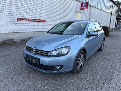 Gebraucht VW Golf VI Comfortline 122 PS (89 kW) 2010 Blau Kleinwagen
