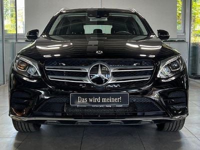 Usata Mercedes GLC220 AMG line 170 CV (125 kW) 2018 Nero SUV