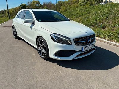 Usata Mercedes A250 AMG line 218 CV (160 kW) 2016 Bianco Berlina