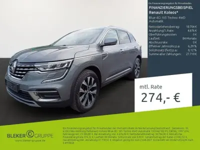 Brugt Renault Koleos Techno 184 HK (135 kW) 2023 Grå SUV