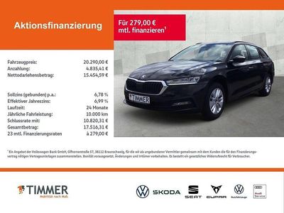 Gebraucht Skoda Octavia Ambition 150 PS (110 kW) 2022 Schwarz Kombi