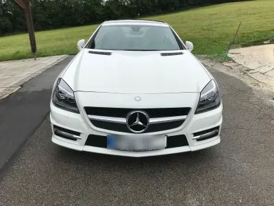 Używany Mercedes SLK250 AMG 204 KM (150 kW) 2012 Biały Kabriolet