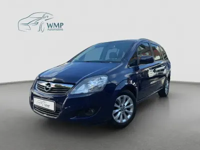 Gebraucht Opel Zafira Family 110 PS (80 kW) 2014 Blau Van / Kleinbus