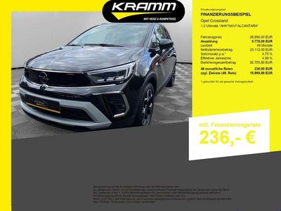 Schwarz Gebraucht 2024 Opel Crossland X Ultimate SUV | 27.990 €