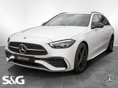 Gebraucht Mercedes C180 AMG 170 PS (125 kW) 2025 Unilack polarweiß Kombi