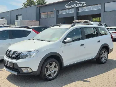 Gebraucht Dacia Logan MCV Stepway 90 PS (66 kW) 2018 Weiß Kombi