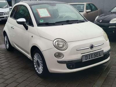 Weiß Gebraucht 2009 Fiat 500 Lounge Kleinwagen | 4.999 € (Fairer Preis)