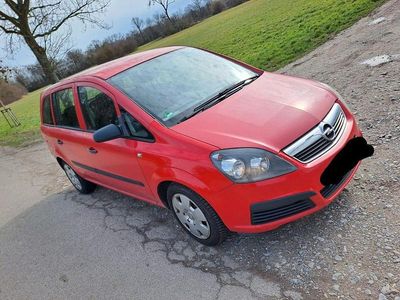 Gebraucht Opel Zafira 101 PS (74 kW) 2006 Rot Van / Kleinbus