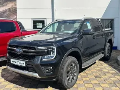 Ny Ford Ranger Wildtrack 205 HK (150 kW) 2025 Sort Pickup / Ladvogn