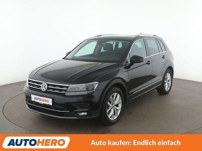 Gebraucht VW Tiguan Highline 150 PS (110 kW) 2020 Schwarz SUV