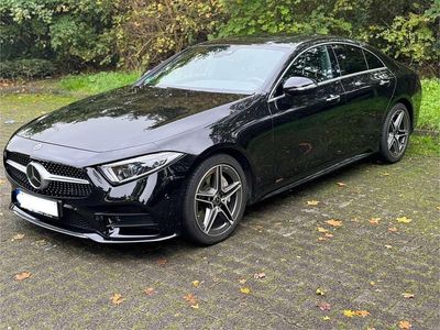 Schwarz Gebraucht 2018 Mercedes CLS350 AMG line Coupé | 46.000 € (Teuer)