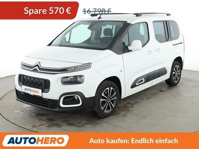 Gebraucht Citroën Berlingo Feel 131 PS (96 kW) 2018 Weiß Van / Kleinbus