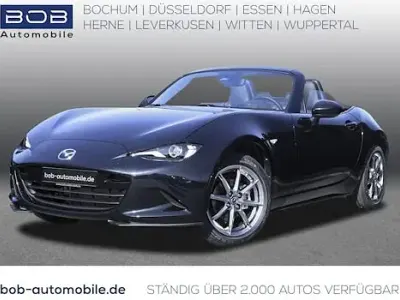 Nowe Mazda MX5 Exclusive-Line 132 KM (97 kW) 2025 Czarny Kabriolet