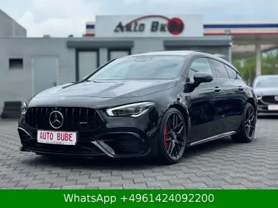 Gebraucht Mercedes CLA45 AMG Shooting Brake AMG 422 PS (310 kW) 2021 Schwarz Kombi