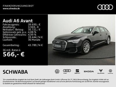 Gebraucht Audi A6 S-Line 245 PS (180 kW) 2022 Mythosschwarz metallic Kombi