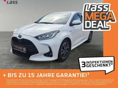 Gebraucht Toyota Yaris Club 116 PS (85 kW) 2021 Weiß Kleinwagen