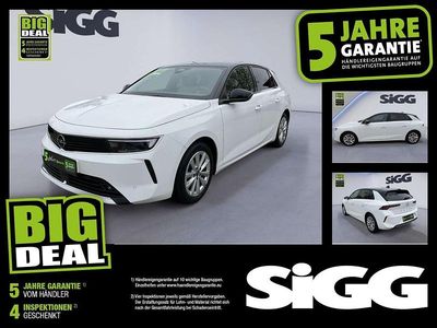 Gebraucht Opel Astra Elegance 131 PS (96 kW) 2023 Jade weiss/arktis weiss Limousine