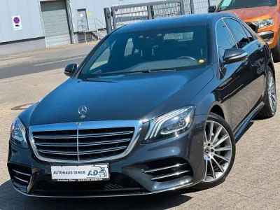 Käytetty Mercedes S400 AMG line 340 HP (250 kW) 2017 Sininen Sedan