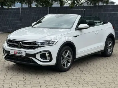 Brugt VW T-Roc Cabriolet R-line 150 HK (110 kW) 2025 Hvid Cabriolet