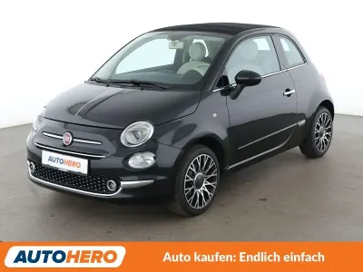 Gebraucht Fiat 500C Lounge 69 PS (50 kW) 2018 Schwarz Cabrio