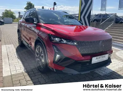 Neu Renault Austral Esprit Alpine 148 PS (108 kW) 2025 Dezirrot mit dach in black pearlschwarz (rot) SUV
