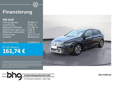 Gebraucht VW Golf VIII Goal 150 PS (110 kW) 2025 Schwarz Limousine