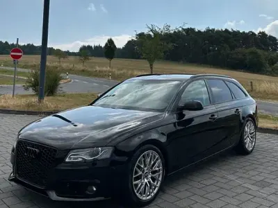 Gebraucht Audi A4 S-Line 120 PS (88 kW) 2009 Schwarz Kombi