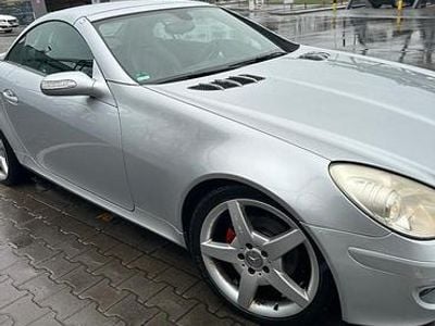 Gebraucht Mercedes SLK200 AMG 163 PS (119 kW) 2005 Silber Cabrio
