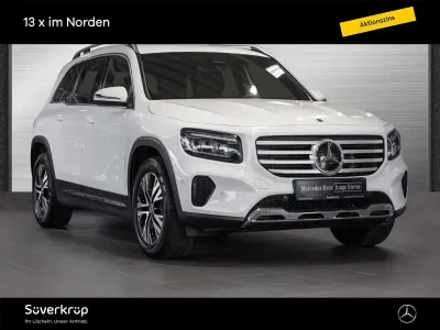 Brugt Mercedes GLB200 Progressive 163 HK (119 kW) 2025 Hvid SUV