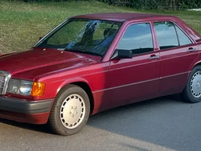 Gebraucht Mercedes 190 1988 Rot Limousine
