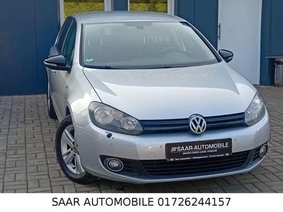Gebraucht VW Golf VI Match 86 PS (63 kW) 2012 Silber Kleinwagen