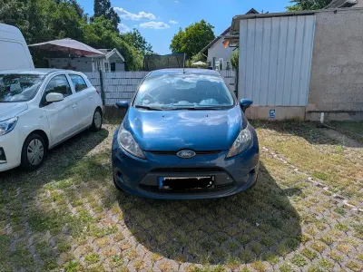 Gebraucht Ford Fiesta 60 PS (44 kW) 2009 Blau Kleinwagen