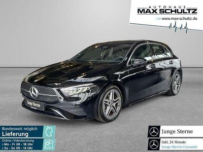 Gebraucht Mercedes A200 AMG 163 PS (119 kW) 2024 Nachtschwarz  unilack Limousine
