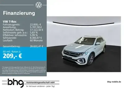 Gebraucht VW T-Roc R-line 110 PS (80 kW) 2024 Grau SUV