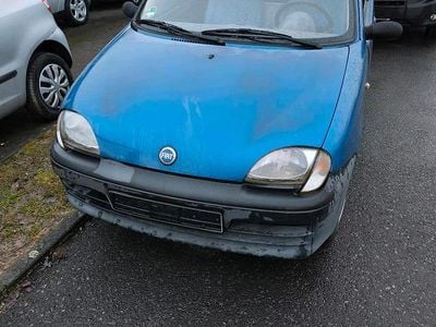 Usata Fiat Seicento 54 CV (39 kW) 2002 Blu Utilitaria