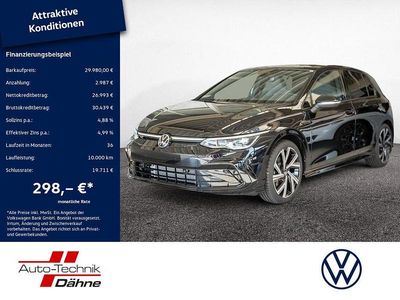 Second-hand VW Golf VIII R-line 190 CP (139 kW) 2023 Negru Berlinǎ